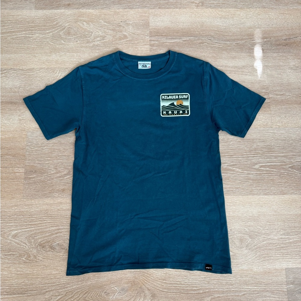 Dark Teal Kauai Graphic T-Shirt